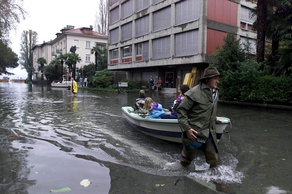 Inondations de 2000 et glissement de terrain à Gondo