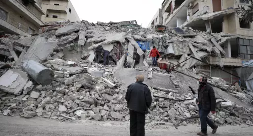 Des personnes se retrouvent sans rien après le tremblement de terre en Turquie/Syrie et ont besoin d'une aide d'urgence.