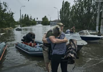 Ukraine : la Chaîne du Bonheur soutient les personnes touchées par les inondations